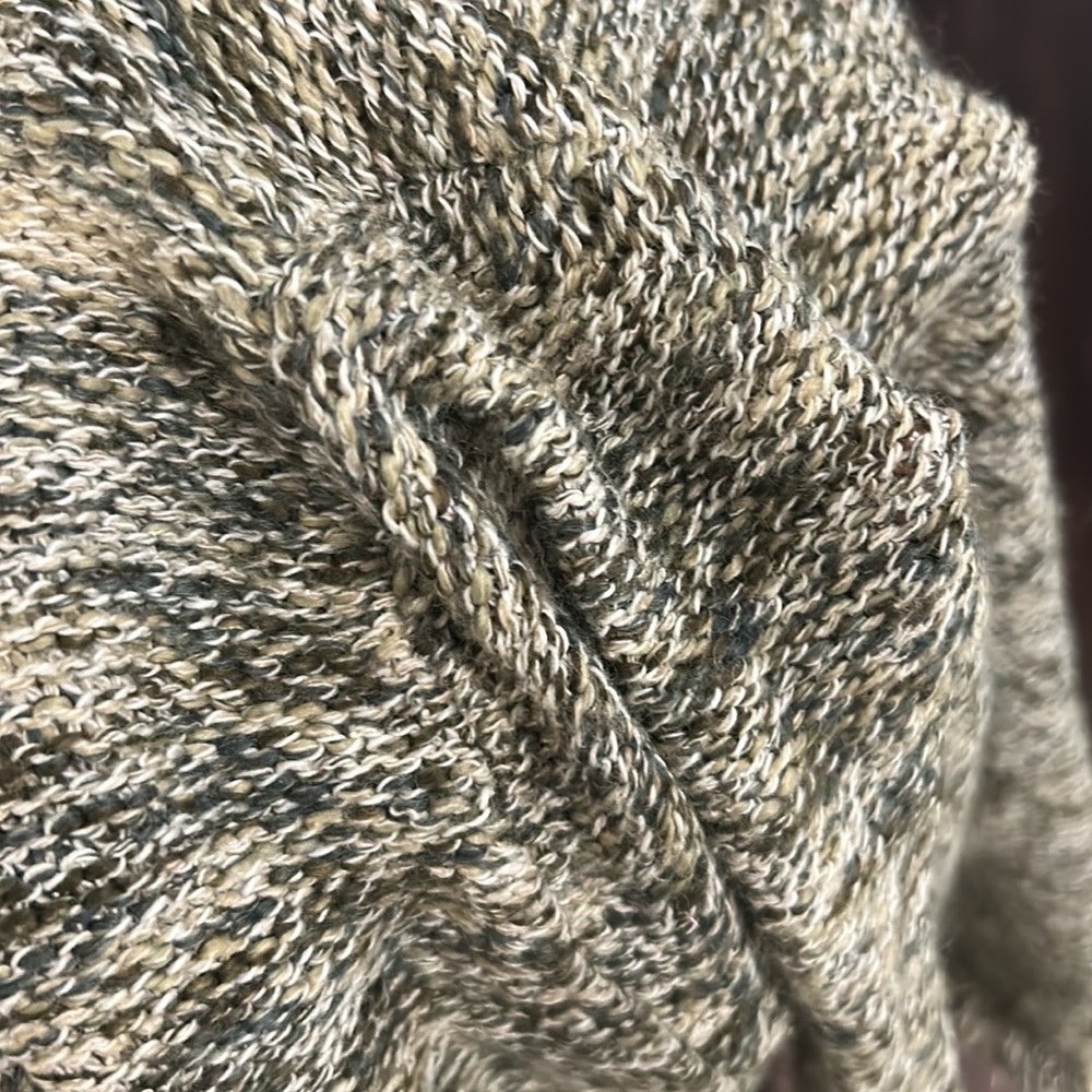 Anthropologie Women’s Angel of the North Sweater Cardigan - Size Medium, Green - Picture 7 of 7